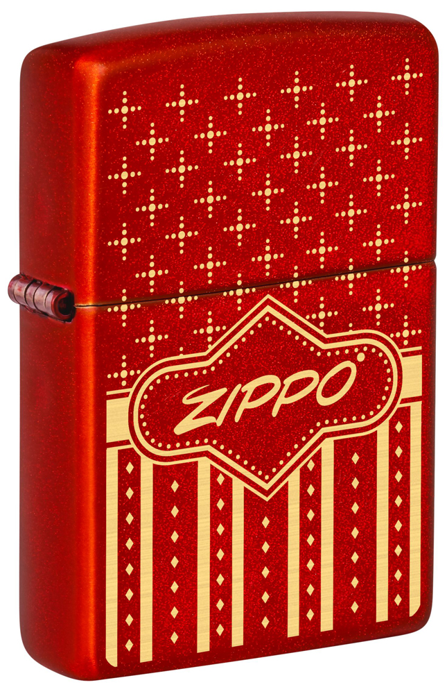 Зажигалка ZIPPO с покрытием Metallic Red ,48785